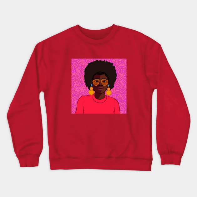 Pom Pom Paradise Crewneck Sweatshirt by KeishaOak